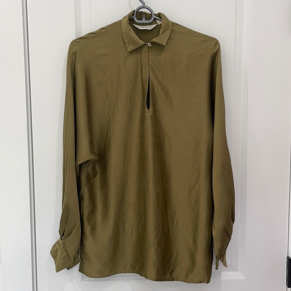 Vintage silk blouse - Picture 1 of 11